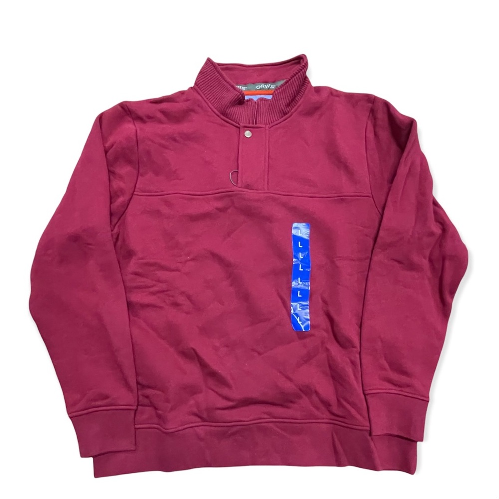 ORVIS Men’s 1/4 Zip Signature Sweatshirt